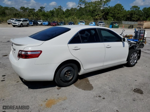2007 Toyota Camry CE with VIN JTNBE46K773095025, listed as a Copart auction lot 50984895 with 190,657 mi miles and Salvage Title. Bid and sale history available at carsss.com. Image 3.