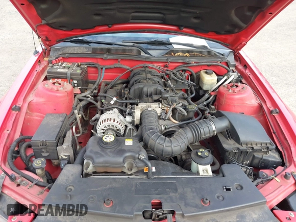 2007 Ford Mustang Deluxe with VIN 1ZVFT84N675296027, listed as a IAAI auction lot 41854793 with Not Provided miles and . Bid and sale history available at carsss.com. Image 10.
