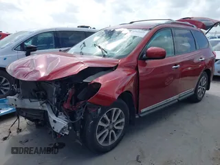 2014 Nissan Pathfinder Platinum with VIN 5N1AR2MN7EC681321, listed as a IAAI auction lot 42543921 with 149,635 mi miles and . Bid and sale history available at DreamBid. Image 18.