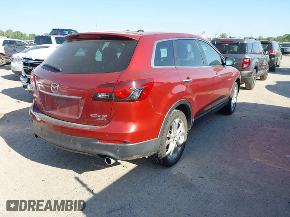 2013 Mazda CX-9 Grand Touring with VIN JM3TB3DAXD0408076, listed as a IAAI auction lot 42029113 with 224,753 mi miles and . Bid and sale history available at DreamBid. Image 4.