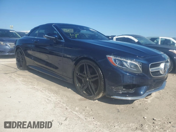 2017 Mercedes-Benz S 550 with VIN WDDXK8CB7HA031584, listed as a Copart auction lot 74034154 with Not Provided miles and Non Repairable. Bid and sale history available at DreamBid. Image 4.