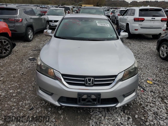 2013 Honda Accord Sdn EX-L with VIN 1HGCR2F80DA223202, listed as a Copart auction lot 77855874 with 159,993 mi miles and Salvage Title. Bid and sale history available at carsss.com. Image 5.