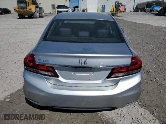 2014 Honda Civic Sedan LX with VIN 19XFB2F54EE078217, listed as a Copart auction lot 53268085 with 151,002 mi miles and Salvage Title. Bid and sale history available at carsss.com. Image 6.