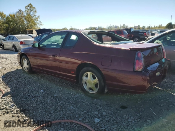 2000 Chevrolet Monte Carlo SS z VIN 2G1WX12K8Y9334927, wystawiony jako Copart lot #76559504 z przebiegiem 127 454 mil mil oraz Szkody całkowita. Historia ofert i sprzedaży dostępna na DreamBid. Obrazek 2.