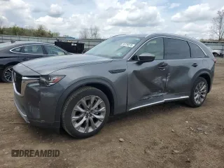 2024 Mazda CX-90 Premium z VIN JM3KKDHD2R1168478, wystawiony jako Copart lot #54739275 z przebiegiem 19 520 mil mil oraz Szkoda całkowita • Salvage title. Historia ofert i sprzedaży dostępna na DreamBid. Obrazek 1.