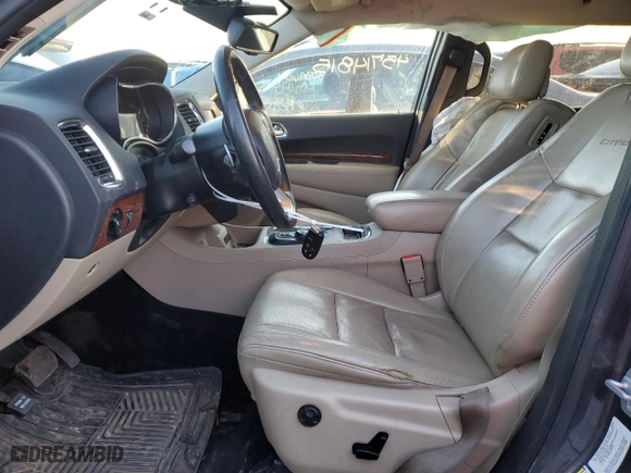 2015 Dodge Durango Citadel with VIN 1C4RDJEG9FC715745, listed as a Copart auction lot 45714815 with 180,863 mi miles and Salvage Title. Bid and sale history available at carsss.com. Image 7.