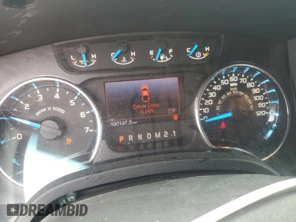 2013 Ford F-150 XL with VIN 1FTFX1EF6DFA66130, listed as a Copart auction lot 63207265 with 190,147 mi miles and Salvage title. Bid and sale history available at DreamBid. Image 9.