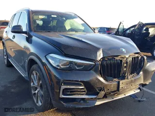 2023 BMW X5 xDrive40i with VIN 5UXCR6C02P9N75108, listed as a IAAI auction lot 41644301 with 55,198 mi miles. Bid and sale history available at carsss.com. Image 1.