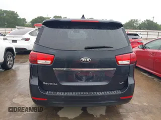 2017 Kia Sedona LX with VIN KNDMB5C11H6233620, listed as a IAAI auction lot 42193582 with 153,934 mi miles and . Bid and sale history available at DreamBid. Image 16.