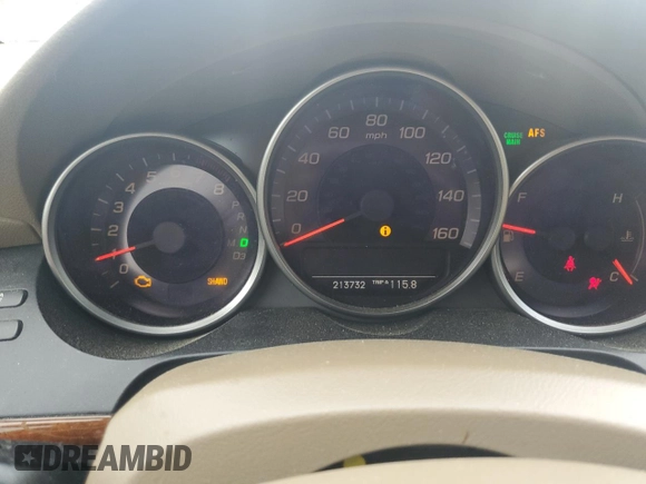 2005 Acura RL z VIN JH4KB16565C019863, wystawiony jako Copart lot #55317535 z przebiegiem 213 732 mil mil oraz Szkoda całkowita • Salvage title. Historia ofert i sprzedaży dostępna na DreamBid. Obrazek 9.