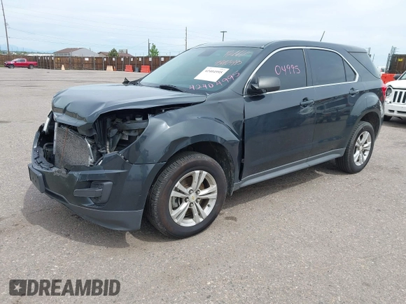 2013 Chevrolet Equinox LS z VIN 2GNFLCEK2D6375809, wystawiony jako IAAI lot #42404995 z przebiegiem 119 945 mil mil oraz . Historia ofert i sprzedaży dostępna na DreamBid. Obrazek 2.