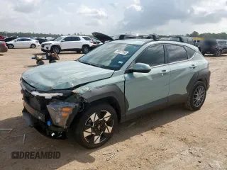 2024 Hyundai Kona SEL с VIN KM8HB3ABXRU056625, выставлен на аукционе Copart как лот 60072105 с пробегом 30 214 миль миль и Списание • Salvage title. История ставок и продаж доступна на DreamBid. Изображение 1.