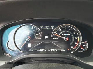2020 BMW X4 M Competition z VIN 5YMUJ0C01L9C53493, wystawiony jako Copart lot #71828414 z przebiegiem 52 872 mil mil oraz Szkoda całkowita • Salvage title. Historia ofert i sprzedaży dostępna na DreamBid. Obrazek 9.