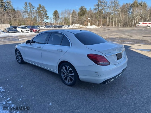 2017 Mercedes-Benz C-Class C 300 with VIN 55SWF4JB9HU215940, listed as a IAAI auction lot 41600379 with 68,929 mi miles. Bid and sale history available at carsss.com. Image 3.