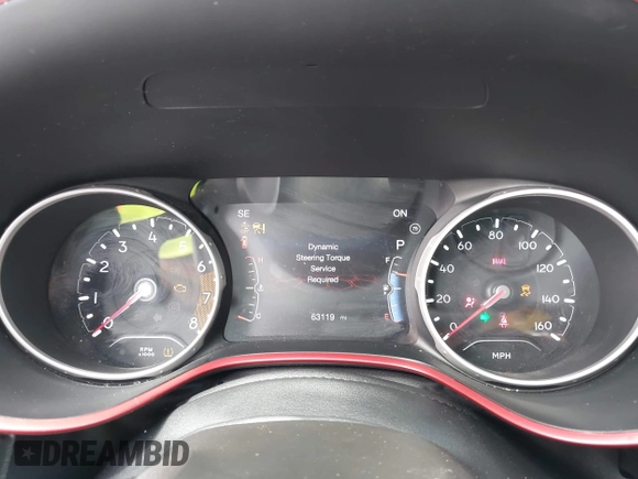 2021 Jeep Compass Trailhawk with VIN 3C4NJDDB6MT502932, listed as a IAAI auction lot 42209945 with 63,119 mi miles and . Bid and sale history available at DreamBid. Image 7.