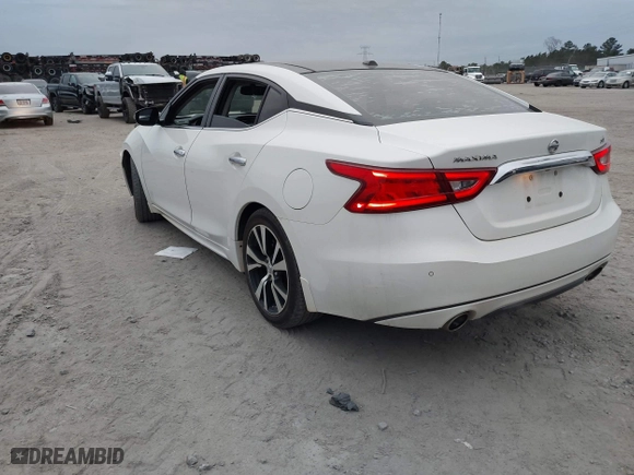2018 Nissan Maxima SL with VIN 1N4AA6AP7JC371792, listed as a IAAI auction lot 41285671 with 137,517 mi miles. Bid and sale history available at carsss.com. Image 3.