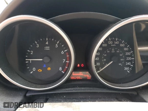 2014 Mazda 5 Grand Touring with VIN JM1CW2DL7E0168978, listed as a Copart auction lot 60662005 with 186,288 mi miles and Clean title. Bid and sale history available at DreamBid. Image 9.