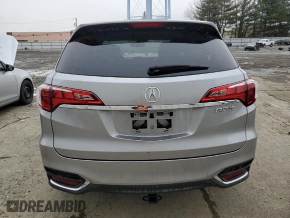 2017 Acura RDX with VIN 5J8TB3H31HL015013, listed as a Copart auction lot 44833015 with 56,954 mi miles and Salvage Title. Bid and sale history available at carsss.com. Image 6.