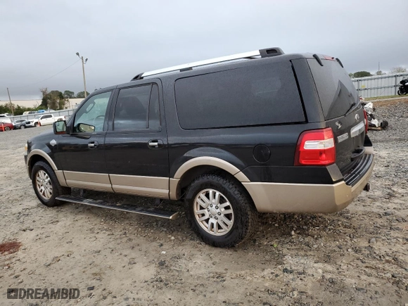 2014 Ford Expedition EL XLT with VIN 1FMJK1H53EEF61819, listed as a Copart auction lot 80583284 with 160,649 mi miles and Salvage Title. Bid and sale history available at carsss.com. Image 2.
