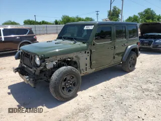 2021 Jeep Wrangler Unlimited Willys with VIN 1C4HJXDG9MW509488, listed as a Copart auction lot 56692275 with 46,422 mi miles and Salvage title. Bid and sale history available at DreamBid. Image 1.