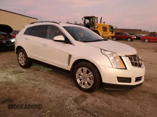 2012 Cadillac SRX with VIN 3GYFNGE35CS641479, listed as a Copart auction lot 80469584 with 32,433 mi miles and Salvage Title. Bid and sale history available at DreamBid. Image 4.