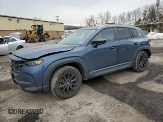 2023 Mazda CX-50 S Select with VIN 7MMVABAM1PN152981, listed as a Copart auction lot 46696195 with 30,857 mi miles and Salvage Title. Bid and sale history available at DreamBid. Image 1.