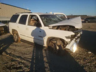 2003 Chevrolet Tahoe LT with VIN 1GNEC13ZX3R115130, listed as a Copart auction lot 47629615 with 0 mi miles and Salvage Title. Bid and sale history available at carsss.com. Image 4.