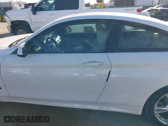 2015 BMW 4 Series 428i with VIN WBA3N7C55FK224583, listed as a IAAI auction lot 41870399 with 29,910 mi miles. Bid and sale history available at carsss.com. Image 15.