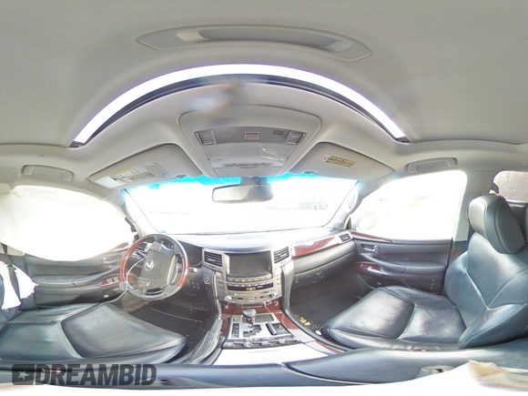 2013 Lexus LX 570 with VIN JTJHY7AX3D4113081, listed as a Copart auction lot 86728574 with Not provided miles and Salvage title. Bid and sale history available at DreamBid. Image 14.