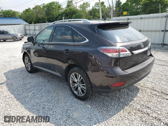 2013 Lexus RX 350 with VIN 2T2BK1BA1DC156408, listed as a Copart auction lot 59391955 with 64,601 mi miles and Salvage title. Bid and sale history available at DreamBid. Image 2.