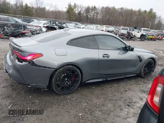 2022 BMW M4 Competition xDrive with VIN WBS43AZ00NCJ87840, listed as a IAAI auction lot 41727075 with 14,530 mi miles. Bid and sale history available at carsss.com. Image 13.