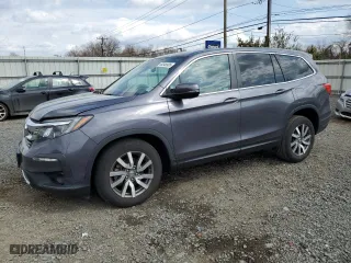 2022 Honda Pilot EX-L with VIN 5FNYF6H5XNB036016, listed as a Copart auction lot 50048985 with 26,259 mi miles and Salvage Title. Bid and sale history available at carsss.com. Image 1.