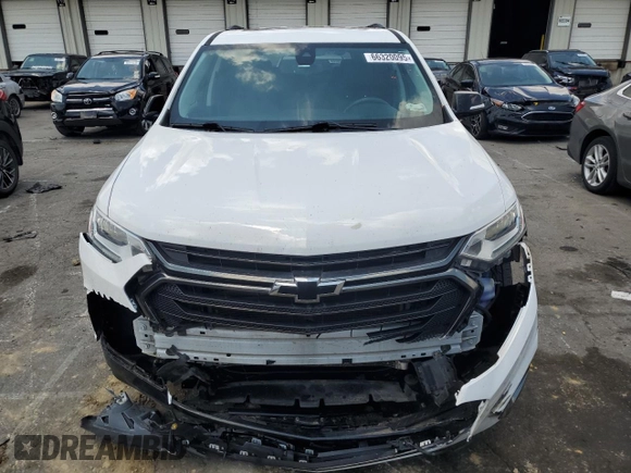 2018 Chevrolet Traverse Premier with VIN 1GNERKKW1JJ112530, listed as a Copart auction lot 66320095 with 126,421 mi miles and Salvage title. Bid and sale history available at DreamBid. Image 5.
