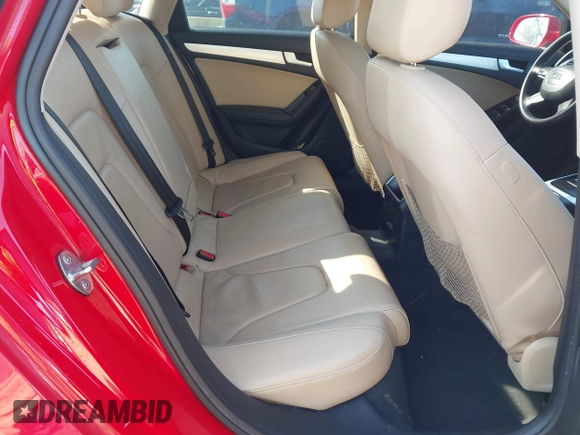 2013 Audi A4 Premium with VIN WAUAFAFL4DN042543, listed as a IAAI auction lot 41992272 with 111,196 mi miles. Bid and sale history available at carsss.com. Image 8.