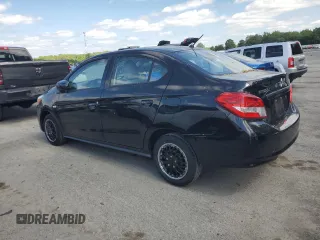 2019 Mitsubishi Mirage ES z VIN ML32F3FJ3KHF04464, wystawiony jako Copart lot #57305415 z przebiegiem 117 497 mil mil oraz Szkody całkowita. Historia ofert i sprzedaży dostępna na DreamBid. Obrazek 2.