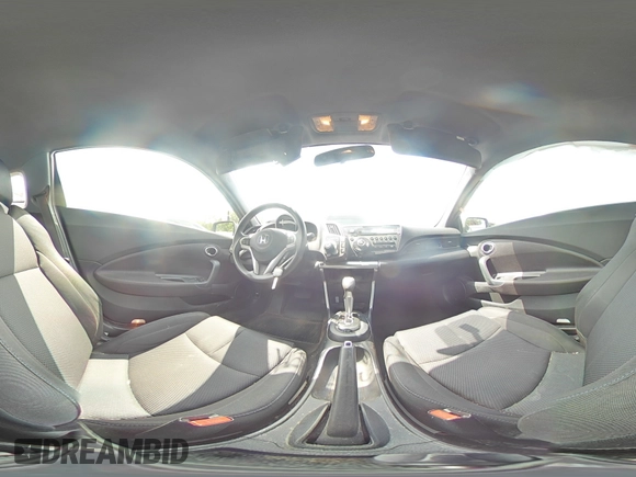 2012 Honda CR-Z with VIN JHMZF1D45CS004285, listed as a Copart auction lot 51217615 with 139,053 mi miles and Salvage title. Bid and sale history available at DreamBid. Image 13.