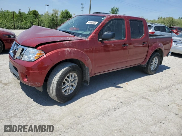 2021 Nissan Frontier SV with VIN 1N6ED0EB6MN715066, listed as a Copart auction lot 56553125 with 45,948 mi miles and Salvage title. Bid and sale history available at DreamBid. Image 1.