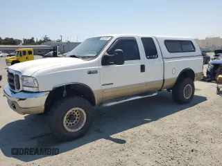 2002 Ford F-250 XL with VIN 1FTNX21F62EB72958, listed as a Copart auction lot 64620005 with 167,707 mi miles and Salvage title. Bid and sale history available at DreamBid. Image 1.