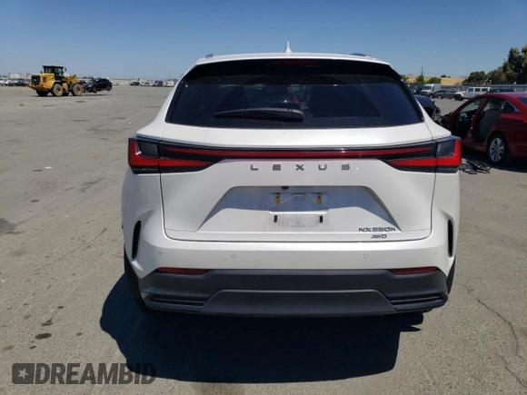 2022 Lexus NX 350h Premium z VIN JTJGKCEZ2N2008532, wystawiony jako Copart lot #57531565 z przebiegiem 55 348 mil mil oraz Szkoda całkowita • Salvage title. Historia ofert i sprzedaży dostępna na DreamBid. Obrazek 6.