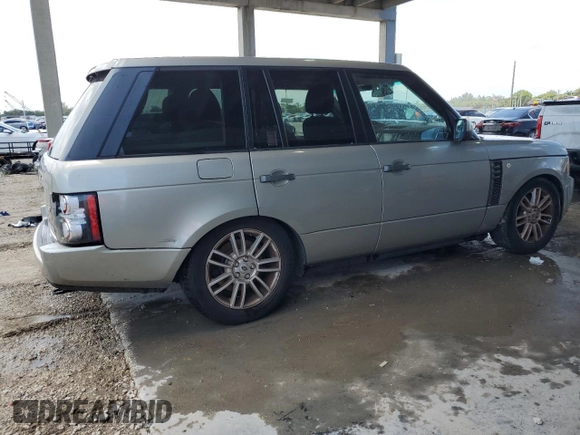 2011 Land Rover Range Rover HSE with VIN SALME1D46BA348977, listed as a Copart auction lot 58590575 with 147,038 mi miles and Clean title. Bid and sale history available at DreamBid. Image 3.