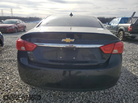 2019 Chevrolet Impala LS with VIN 2G11X5S30K9134416, listed as a Copart auction lot 46023985 with 125,517 mi miles and Salvage Title. Bid and sale history available at DreamBid. Image 6.