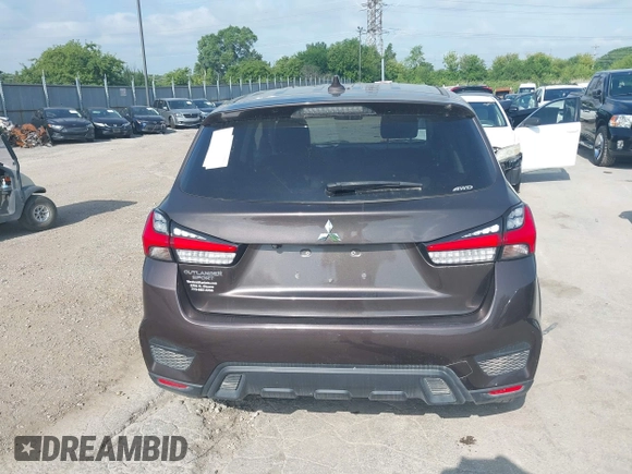 2020 Mitsubishi Outlander ES with VIN JA4AR3AU1LU024621, listed as a IAAI auction lot 42763806 with 76,768 mi miles and . Bid and sale history available at DreamBid. Image 17.