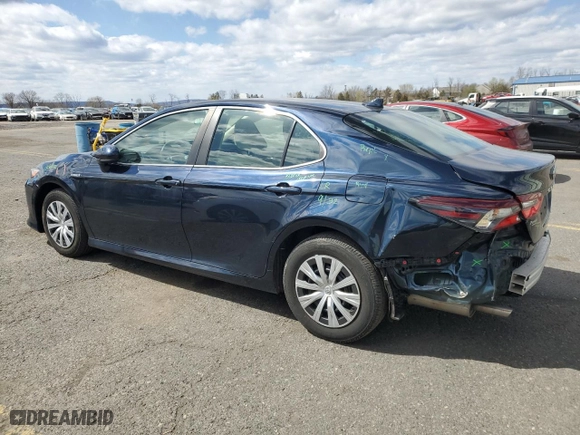 2021 Toyota Camry Hybrid LE with VIN 4T1C31AK4MU546790, listed as a Copart auction lot 51715855 with 85,520 mi miles and Salvage Title. Bid and sale history available at carsss.com. Image 2.