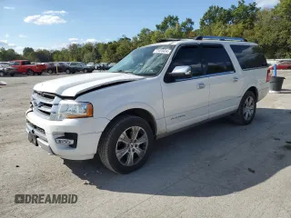2016 Ford Expedition EL Platinum with VIN 1FMJK1MT9GEF56891, listed as a Copart auction lot 72453434 with 111,332 mi miles and Salvage Title. Bid and sale history available at carsss.com. Image 1.