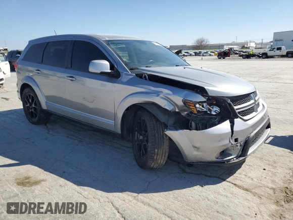 2017 Dodge Journey GT with VIN 3C4PDDEG1HT610147, listed as a Copart auction lot 49161575 with 113,552 mi miles and Salvage Title. Bid and sale history available at DreamBid. Image 4.