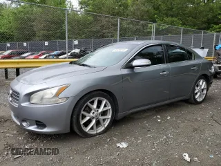 2009 Nissan Maxima SV z VIN 1N4AA51E29C842249, wystawiony jako Copart lot #55698745 z przebiegiem 200 044 mil mil oraz Szkoda całkowita • Salvage title. Historia ofert i sprzedaży dostępna na DreamBid. Obrazek 1.