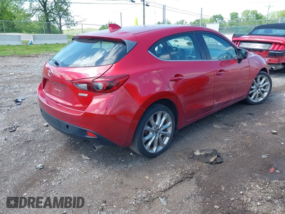 2014 Mazda 3 S Touring with VIN JM1BM1L36E1139818, listed as a IAAI auction lot 42129839 with 134,397 mi miles and . Bid and sale history available at DreamBid. Image 4.