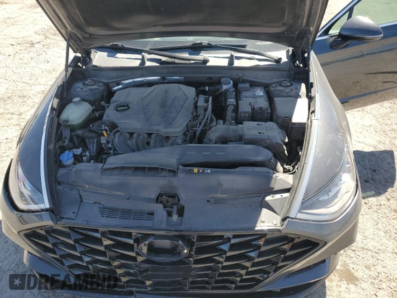 2020 Hyundai Sonata SEL z VIN 5NPEF4JA2LH053244, wystawiony jako Copart lot #50034835 z przebiegiem 93 261 mil mil oraz Szkoda całkowita • Salvage title. Historia ofert i sprzedaży dostępna na DreamBid. Obrazek 11.