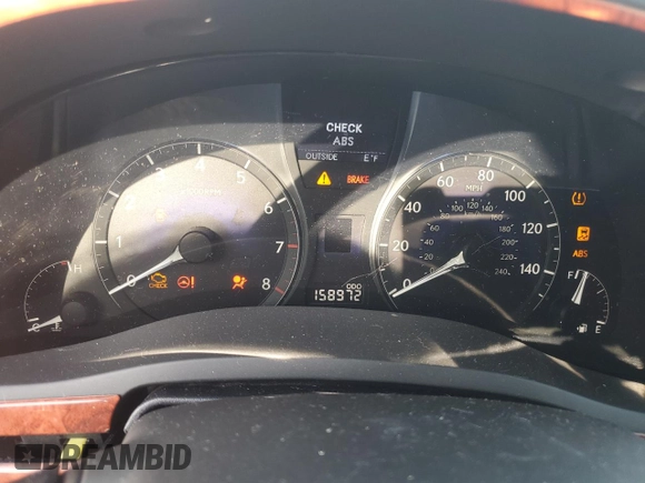 2011 Lexus RX 350 with VIN 2T2BK1BA5BC082990, listed as a Copart auction lot 53849015 with 158,972 mi miles and Salvage Title. Bid and sale history available at DreamBid. Image 9.