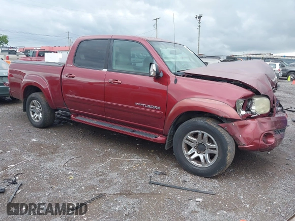 2005 Toyota Tundra Limited with VIN 5TBDT48145S483700, listed as a IAAI auction lot 42266915 with 205,150 mi miles and . Bid and sale history available at DreamBid. Image 1.
